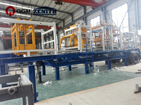 QGM NEUE mobile Ziegelmaschine ZN900C in Nanjing, China