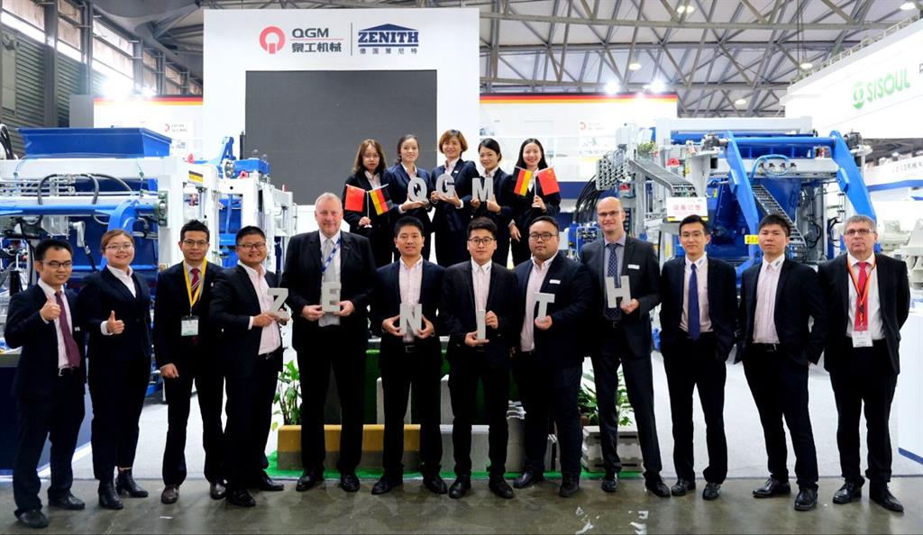 Einen Schritt höher, einen Sprung weiter! Die QGM Group erzielt einen perfekten Abschluss der Bauma China Fair 2018